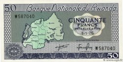 50 Francs RWANDA  1976 P.07c NEUF