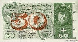 50 Francs SUISSE  1970 P.48j AU-