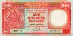 100 Dollars HONG-KONG  1989 P.198a EBC+