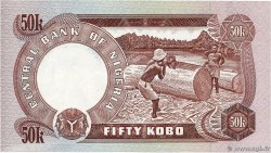 50 Kobo NIGERIA  1973 P.14f FDC