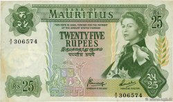 25 Rupees MAURITIUS  1967 P.32b