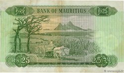 25 Rupees MAURITIUS  1967 P.32b F