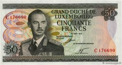 50 Francs LUXEMBURGO  1972 P.55a FDC