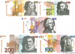 10, 20, 50, 100, 200 Tolarjev  Lot SLOVÉNIE  1992 P.11 au P.15 pr.NEUF