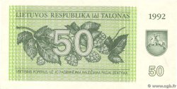 50 Talons LITHUANIA  1992 P.41 