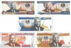 2000, 5000, 10000, 20000, 50000 Kip Lot LAOS  2003 P.33b à P.38  NEUF