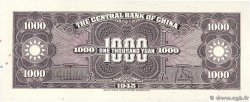 1000 Yüan CHINE  1945 P.0290 NEUF