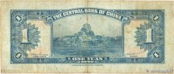 1 Yuan (Gold)  CHINE  1945 P.0387 TB+