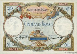 50 Francs LUC OLIVIER MERSON FRANCE  1929 F.15.03