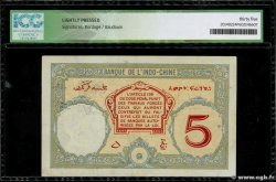 5 Francs DJIBOUTI  1943 P.11 TTB+
