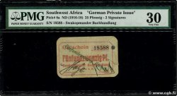 25 Pfennig GERMAN SOUTH WEST AFRICA  1916 P.08a
