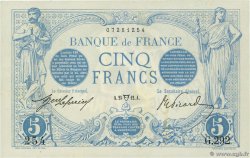 5 Francs BLEU FRANCE  1912 F.02.04