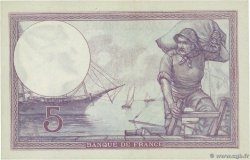 5 Francs FEMME CASQUÉE FRANKREICH  1918 F.03.02 fST