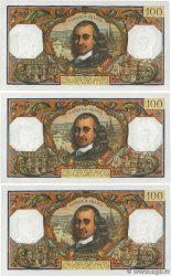 100 Francs CORNEILLE Lot FRANCIA  1967 F.65.16 AU+