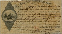 799 Pounds 17 Shillings 4 Pence Sterling ÎLE MAURICE Port Louis 1865 Doc.lettre pr.TTB