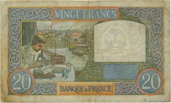 20 Francs TRAVAIL ET SCIENCE FRANCIA  1942 F.12.21 BC