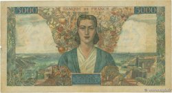 5000 Francs EMPIRE FRANÇAIS FRANCIA  1945 F.47.37 q.BB