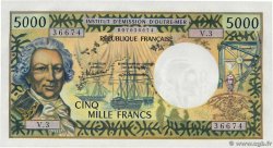 5000 Francs TAHITI  1985 P.28d pr.NEUF