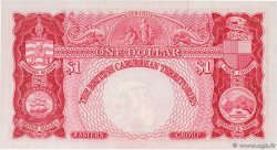 1 Dollar CARIBBEAN   1960 P.07c AU+