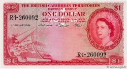 1 Dollar EAST CARIBBEAN STATES  1964 P.07c fST