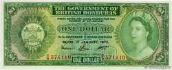 1 Dollar BRITISH HONDURAS  1972 P.28c FDC