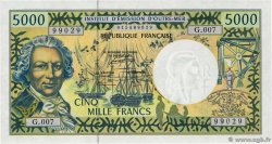 5000 Francs POLYNÉSIE, TERRITOIRES D