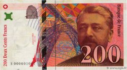 200 Francs EIFFEL FRANCE  1995 F.75.01