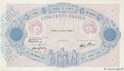 500 Francs BLEU ET ROSE modifié FRANCE  1938 F.31.08