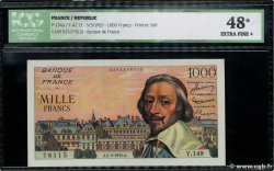 1000 Francs RICHELIEU FRANCIA  1955 F.42.13