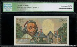 1000 Francs RICHELIEU FRANCIA  1955 F.42.13 EBC