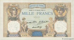 1000 Francs CÉRÈS ET MERCURE FRANCE  1932 F.37.07