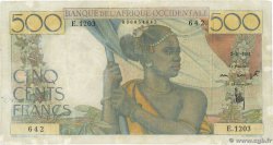 500 Francs AFRIQUE OCCIDENTALE FRANÇAISE (1895-1958)  1951 P.41