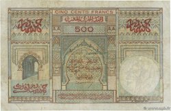 500 Francs MARUECOS  1949 P.46 BC