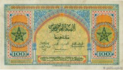 100 Francs MAROCCO  1944 P.27a MB