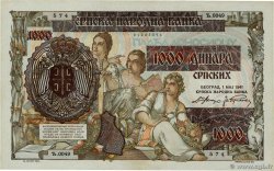 1000 Dinara SERBIE  1941 P.24 TTB+