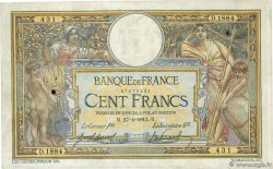 100 Francs LUC OLIVIER MERSON sans LOM FRANCE  1913 F.23.05
