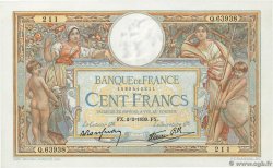 100 Francs LUC OLIVIER MERSON type modifié FRANCIA  1939 F.25.41 AU+