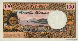 100 Francs NOUVELLES HÉBRIDES  1972 P.18b SPL