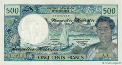 500 Francs NOUVELLES HÉBRIDES  1970 P.19a