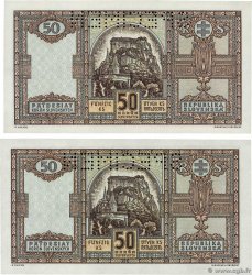 50 Korun Spécimen SLOVAQUIE  1940 P.09s pr.NEUF