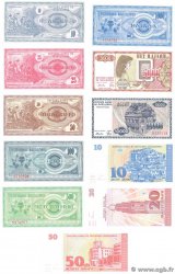 10 au 10000 Denari Lot MACÉDOINE DU NORD  1992 P.01 au P.11 NEUF