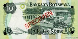10 Pula Spécimen BOTSWANA (REPUBLIC OF)  1976 P.04s2 UNC