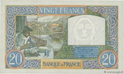 20 Francs TRAVAIL ET SCIENCE FRANCIA  1940 F.12.11 q.FDC
