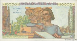 10000 Francs GÉNIE FRANÇAIS FRANKREICH  1950 F.50.45 VZ+