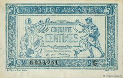 50 Centimes TRÉSORERIE AUX ARMÉES 1917 FRANCE  1917 VF.01.07 NEUF