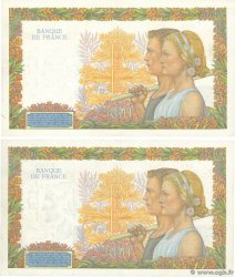 500 Francs LA PAIX Consécutifs FRANCE  1942 F.32.42 VF