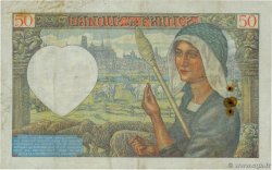 50 Francs JACQUES CŒUR FRANCE  1942 F.19.19 TB+