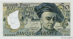 50 Francs QUENTIN DE LA TOUR FRANCIA  1979 F.67.04