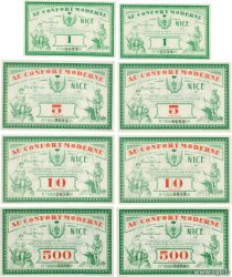 1 à 500 Francs Lot FRANCE régionalisme et divers Nice 1930 