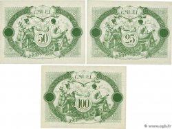 25, 50 et 100 Francs Lot FRANCE Regionalismus und verschiedenen Nice 1930  ST